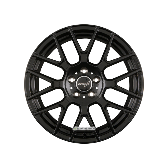 2DRV BY WHEELWORLD - WH26 SCHWARZ GLÄNZEND LACKIERT 8X18 LK:5/114 ET:45 ML:72,6